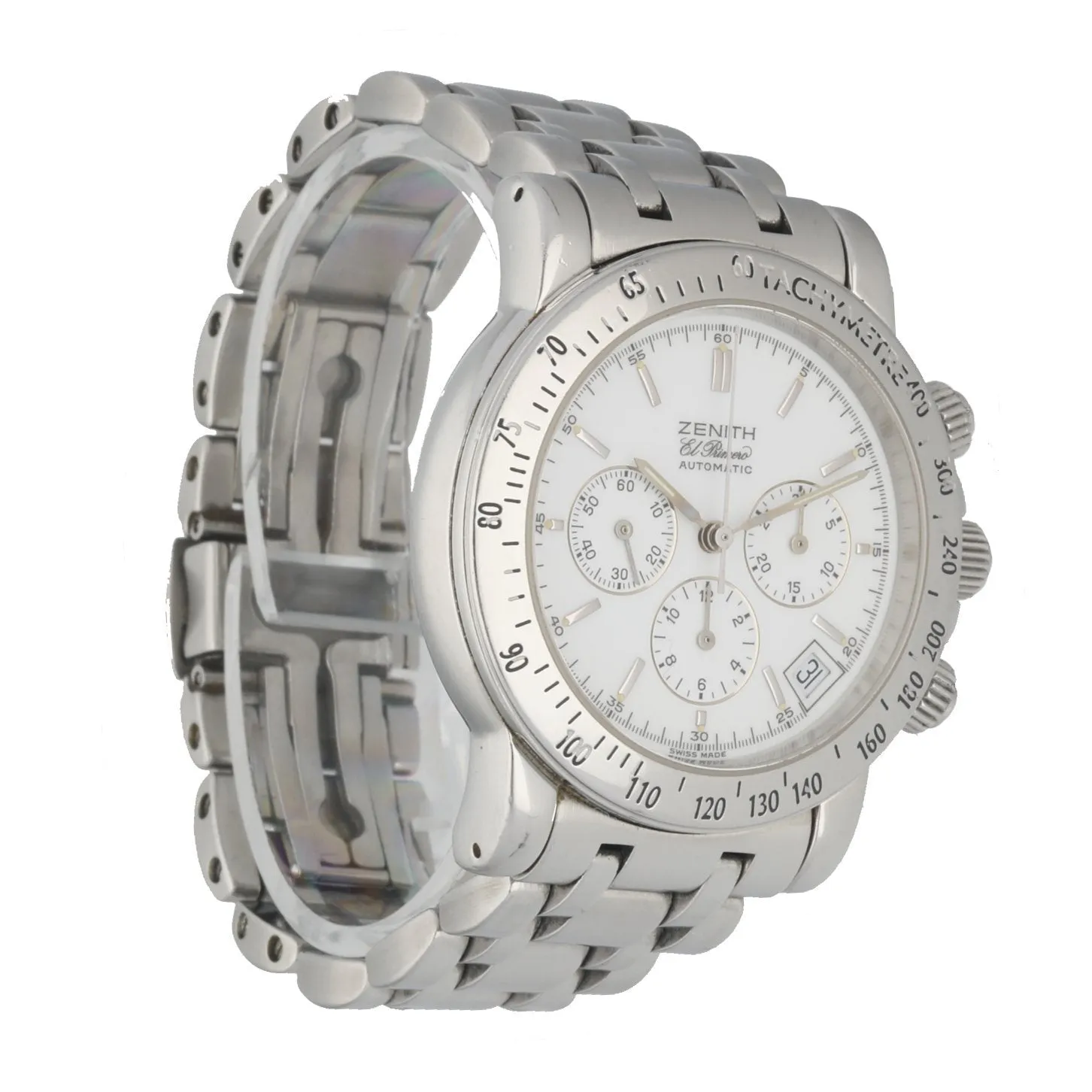 Zenith El Primero Rainbow 02.0360.400 Stainless Steel Automatic Men's Watch
