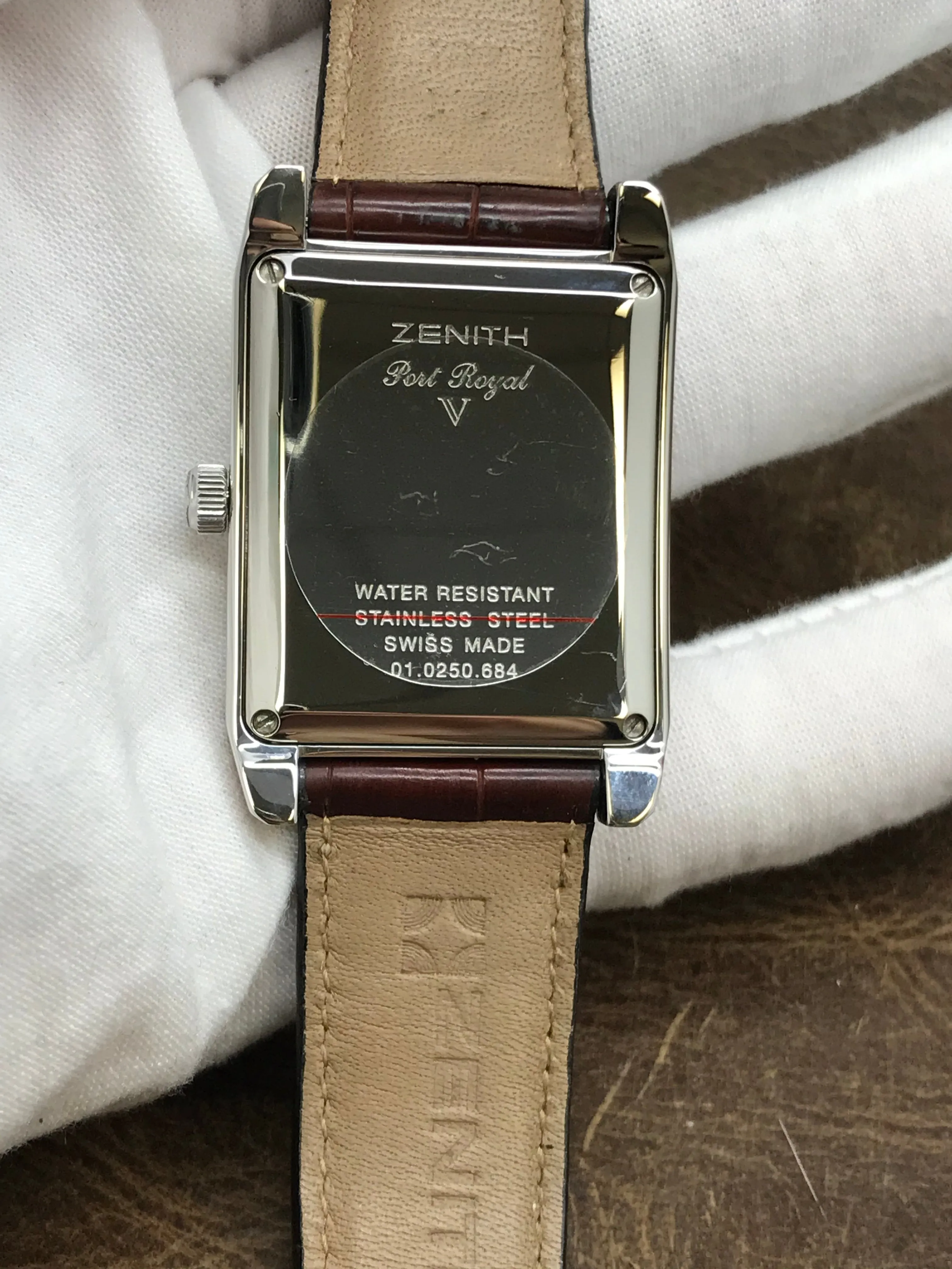 Zenith Elite Port Royal 01.0250.684 Black Dial Automatic Men's Watch