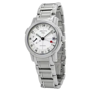 Zenith Elite Port Royal GMT 01/02.0450.682 White Dial Automatic Watch