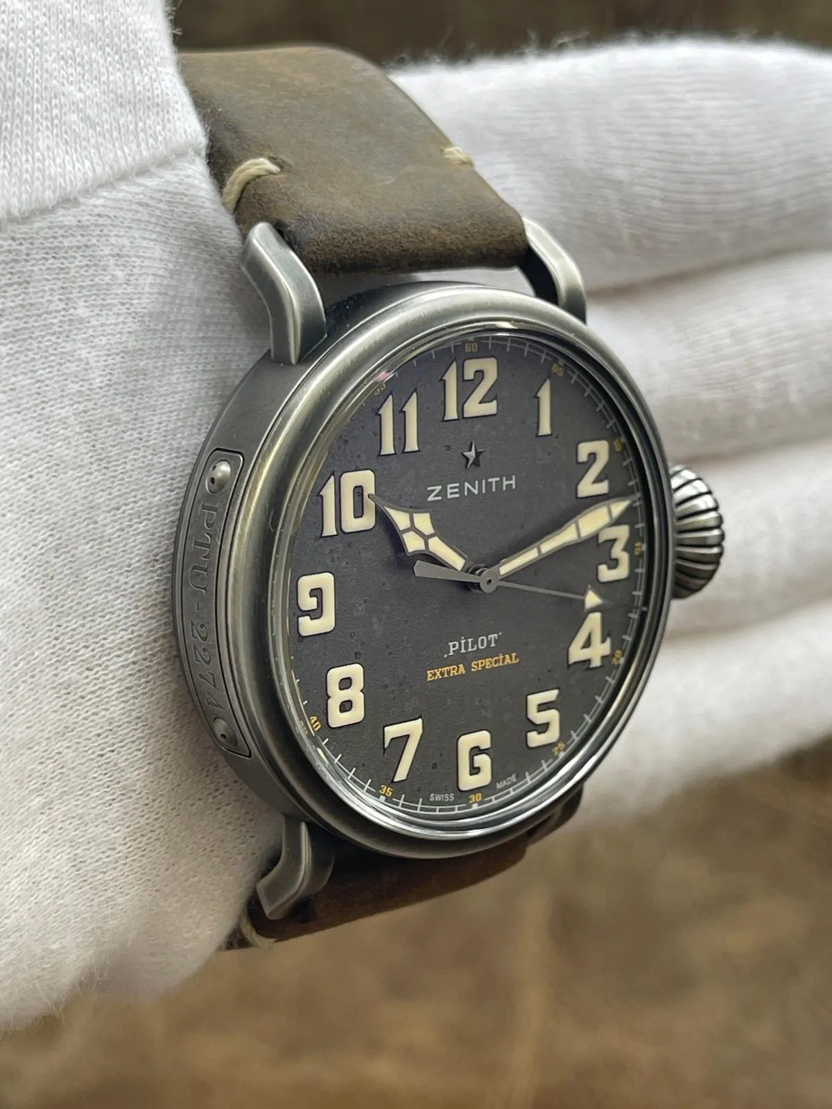 Zenith Pilot Type 20 Extra Special 11.2430.679 Grey Dial Automatic Men's Watch