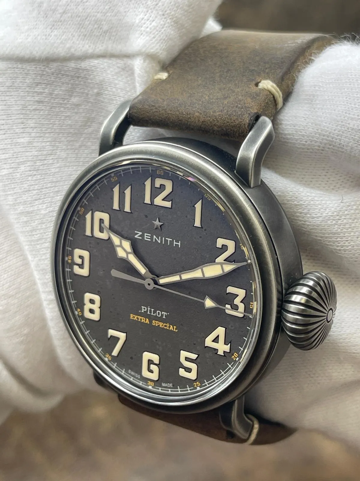 Zenith Pilot Type 20 Extra Special 11.2430.679 Grey Dial Automatic Men's Watch